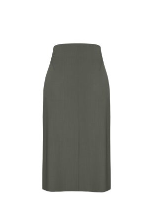 Olive Green Skirt (Spring-Summer)