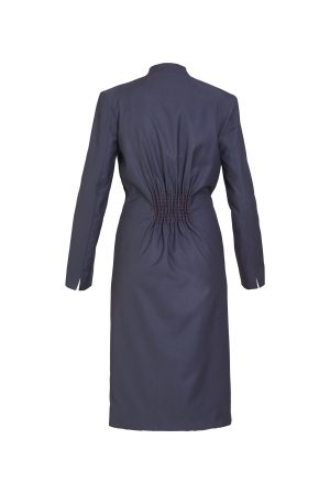 Alternative view of Cloud Gray Jacket Dress (Autumn-Winter)