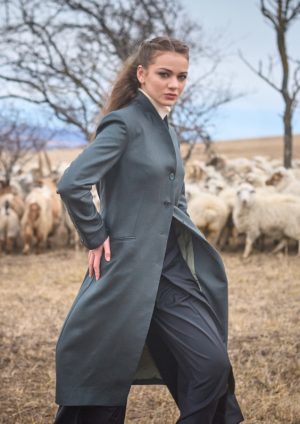 Alternative view of Dark Green Coat (Autumn-Winter)